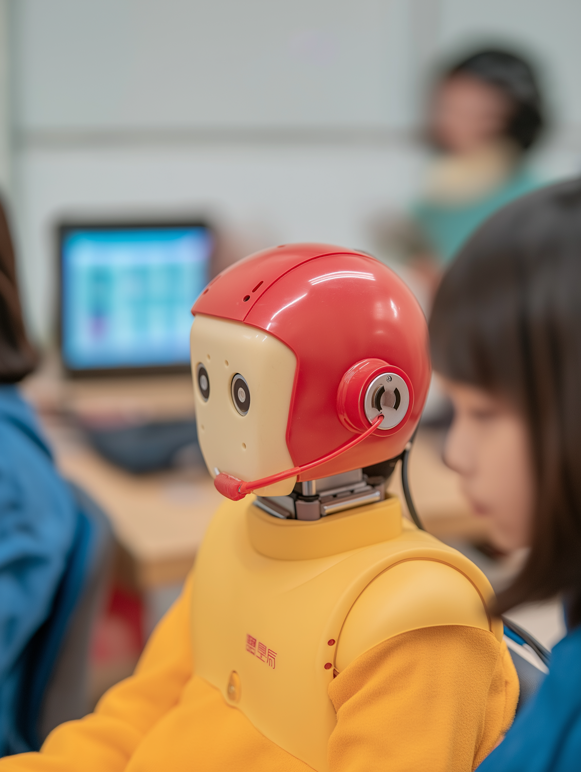 A university student utilizes AI tools on a laptop for study, reflecting the high adoption rate of AI in higher education.