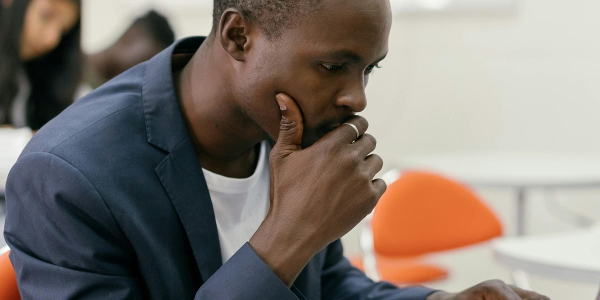 A student engaged in the process of filtering online options to find the perfect course.