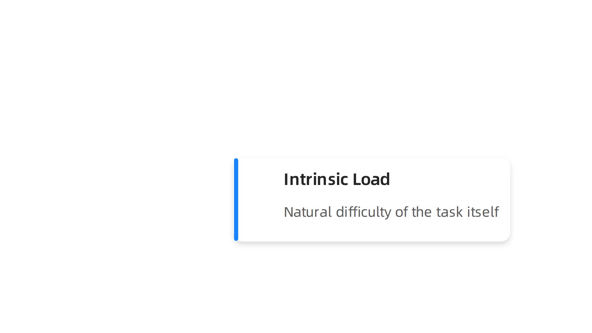 Understanding the three types of cognitive load is crucial for designing efficient dashboards and reports.