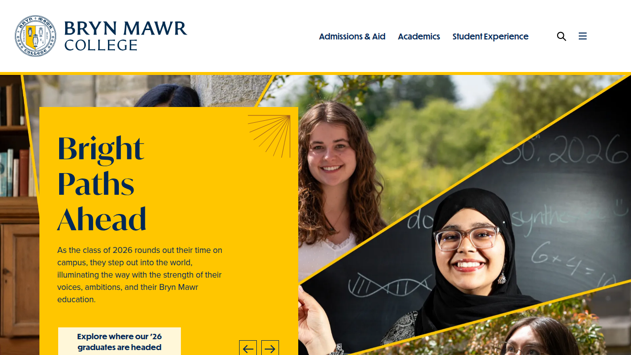Bryn Mawr College offers academic programs and resources, including certificates related to cognitive behavioral therapy.