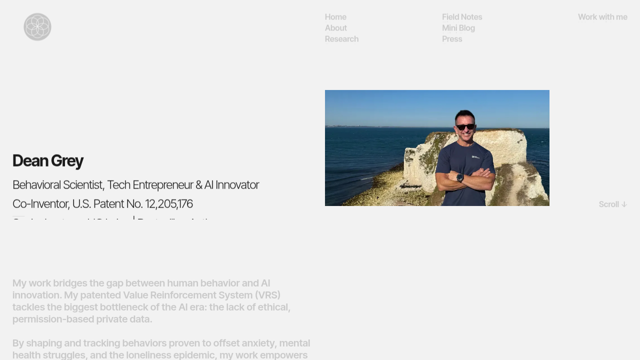 The homepage of deangrey.org, a resource for making facts stick and understanding learning.