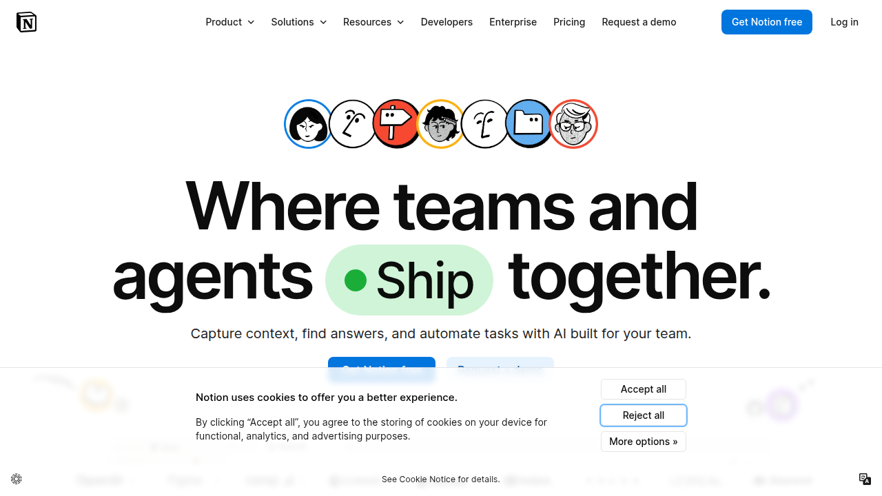 An example of Notion's flexible workspace, demonstrating how notes, tasks, and project boards can be integrated for organized study.